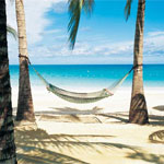 relax in a hammock at the beach